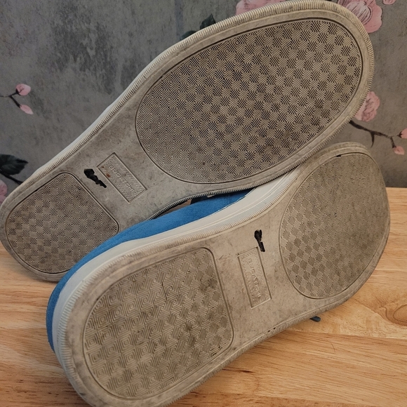 Men's Size 9 Bugatchi Blue Suede‎ Shoes - Picture 7 of 7